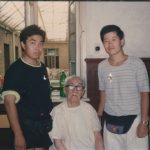 Masters and Training | Grandmaster Hong Junshen and Chen Zhonghua. 1991 in Jinan China@the Jinan Wushu Academy