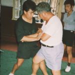 Masters and Training | 1991 Push hands with Master Liu Chengde